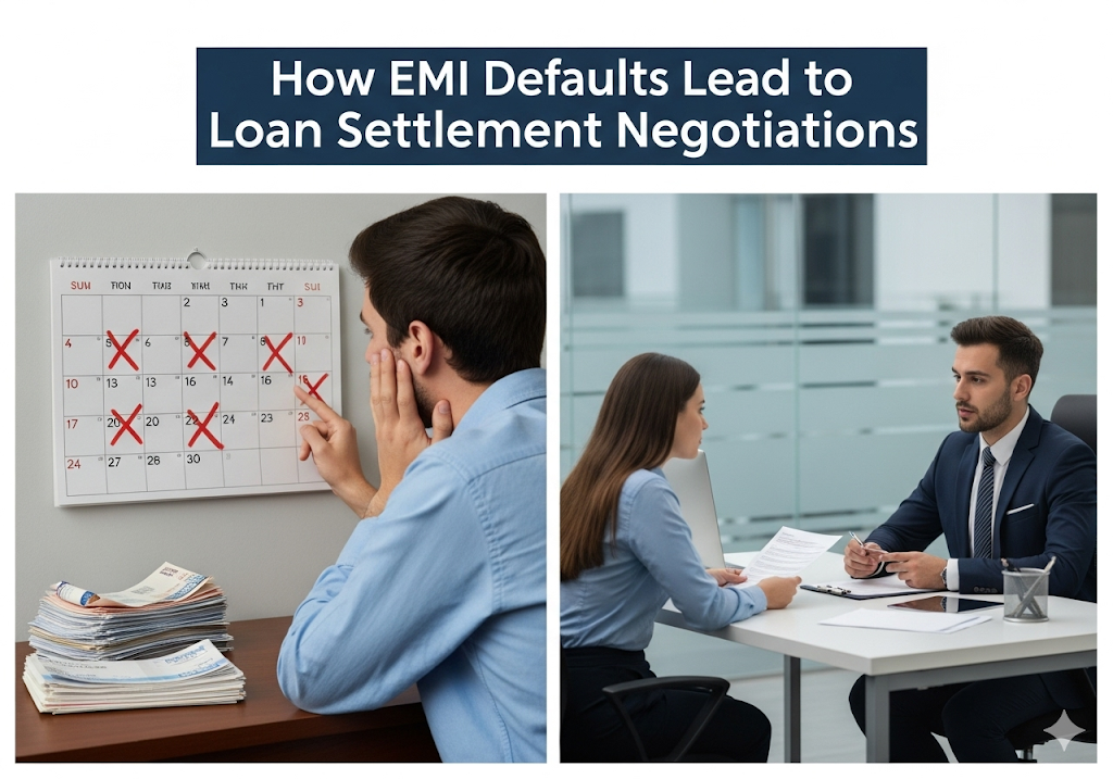 How EMI Defaults Lead to Loan Settlement Negotiations