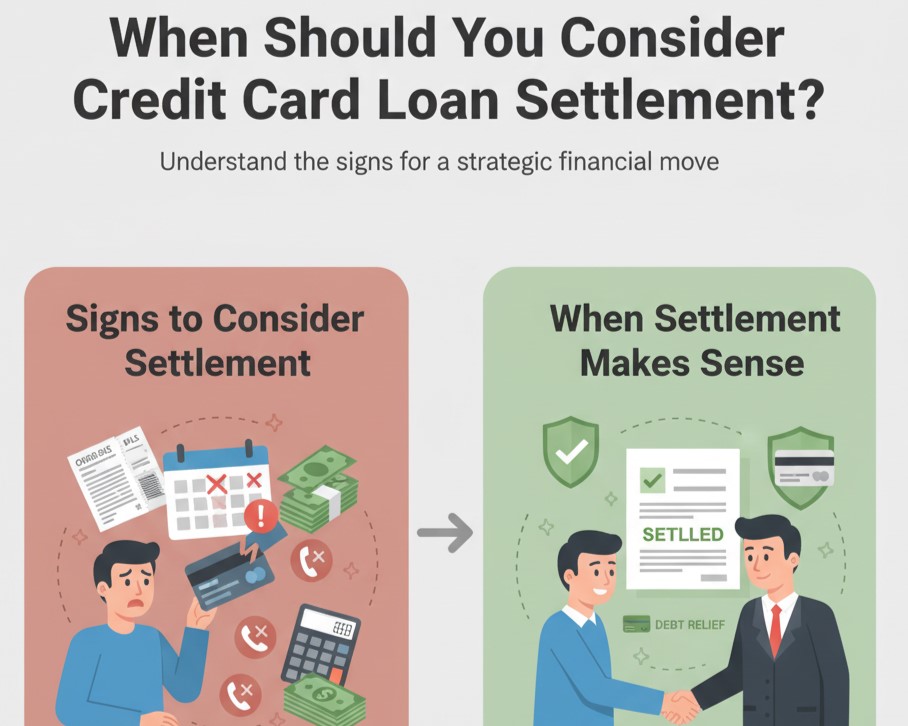 When Should You Consider Credit Card Loan Settlement?
