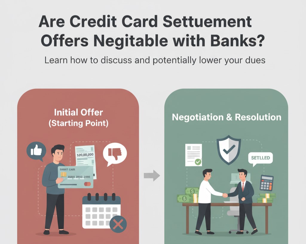 Are Credit Card Settlement Offers Negotiable with Banks?