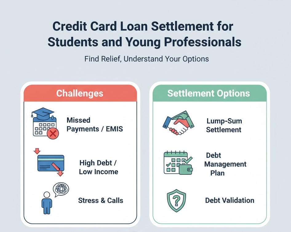 Credit Card Loan Settlement for Students and Young Professionals