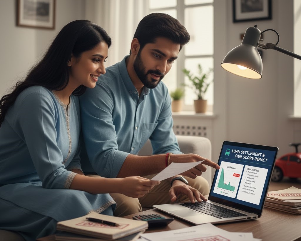 Does loan settlement affect my CIBIL score permanently?