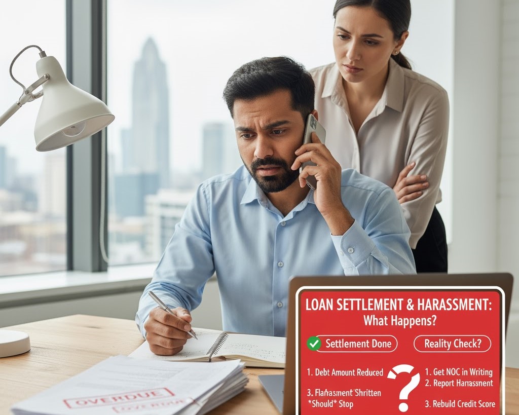 Can settling a loan stop continuous harassment from recovery agents?