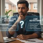 When should someone choose personal loan settlement instead of restructuring?