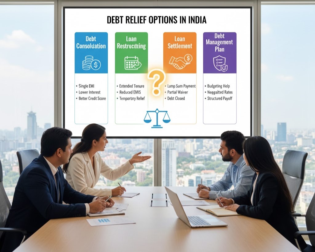 Debt Relief: What are the most effective debt relief options available in India?
