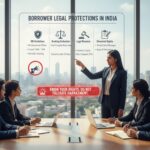 What legal protections do borrowers have in India against bank harassment or unfair loan recovery methods?