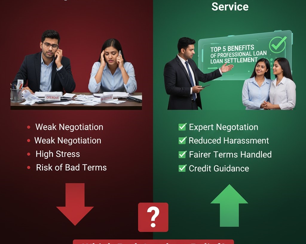 Top 5 Benefits of Choosing Professional Loan Settlement Services