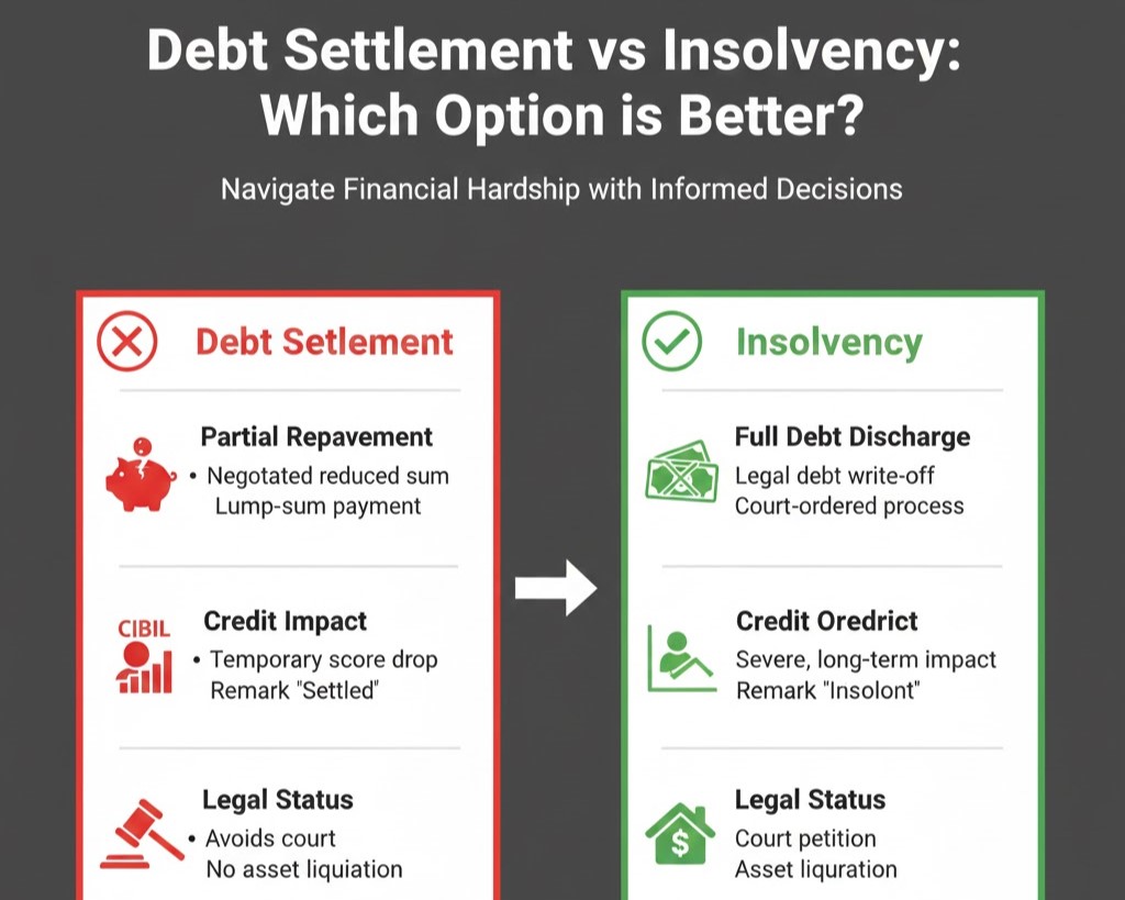 Debt Settlement vs Insolvency: Which Option is Better?