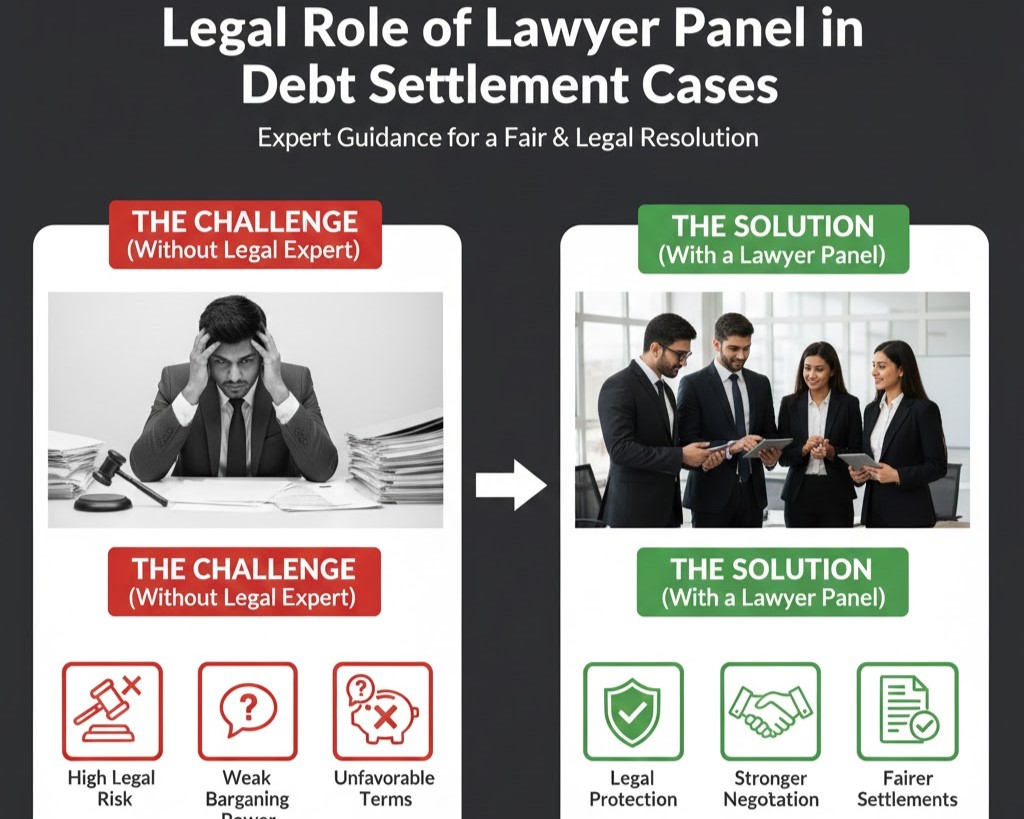 Legal Role of Lawyer Panel in Debt Settlement Cases