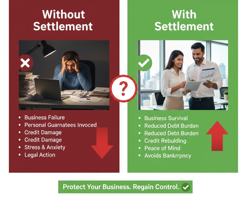 Benefits of Debt Settlement for Small Business Owners