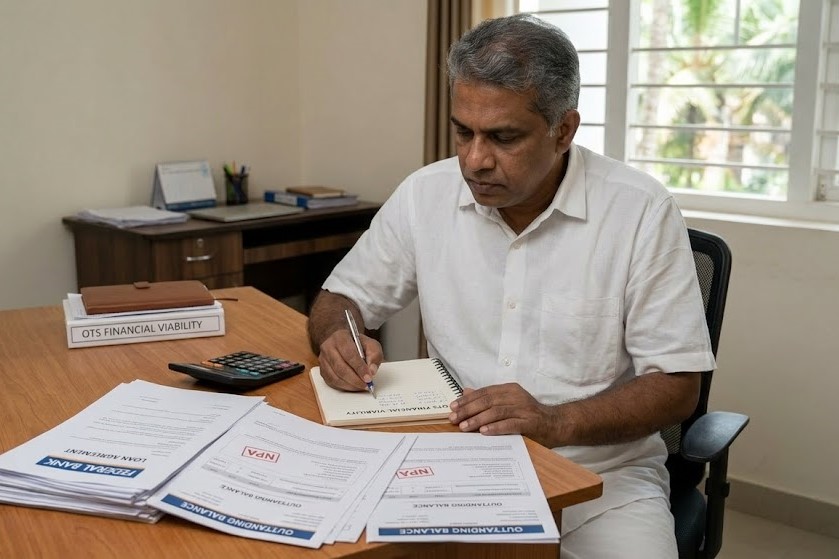 One Time Settlement request - Federal Bank