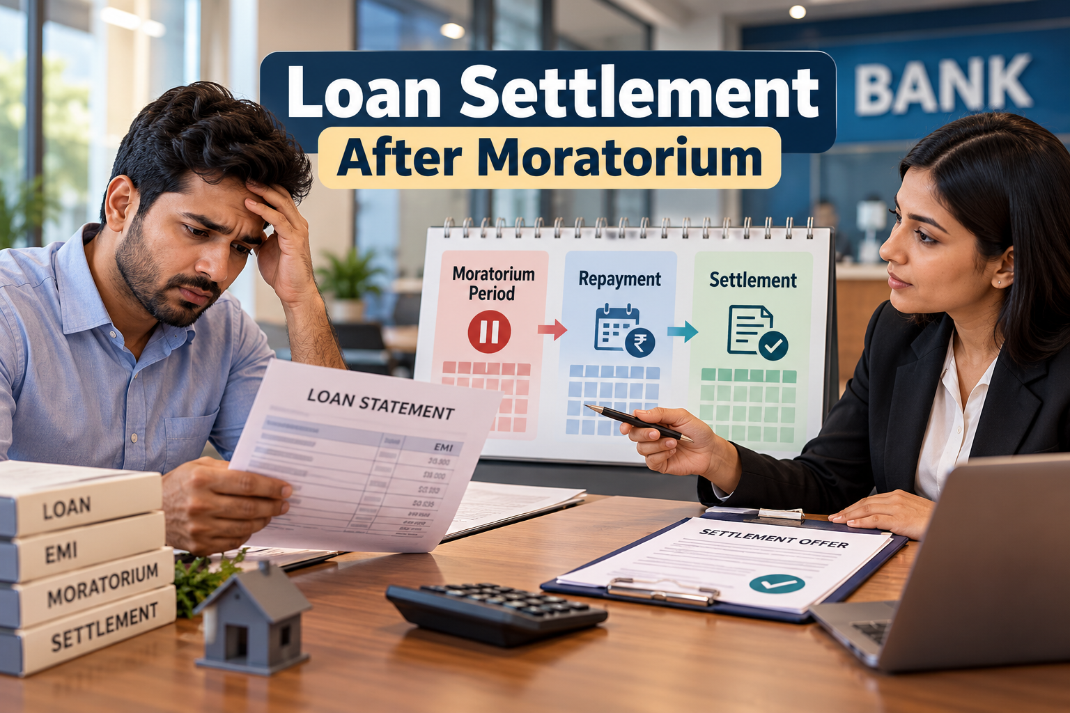 Loan Settlement After Moratorium