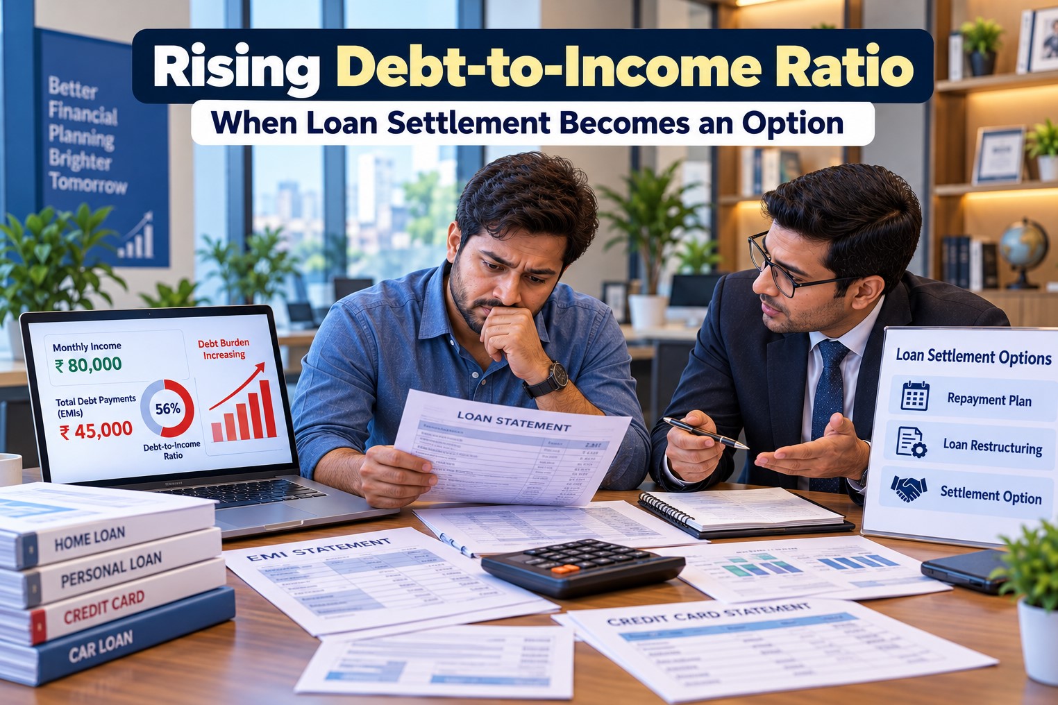 Rising Debt-to-Income Ratio: When Should You Consider Loan Settlement?