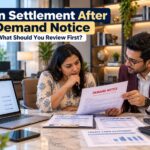 Loan Settlement After Receiving a Demand Notice