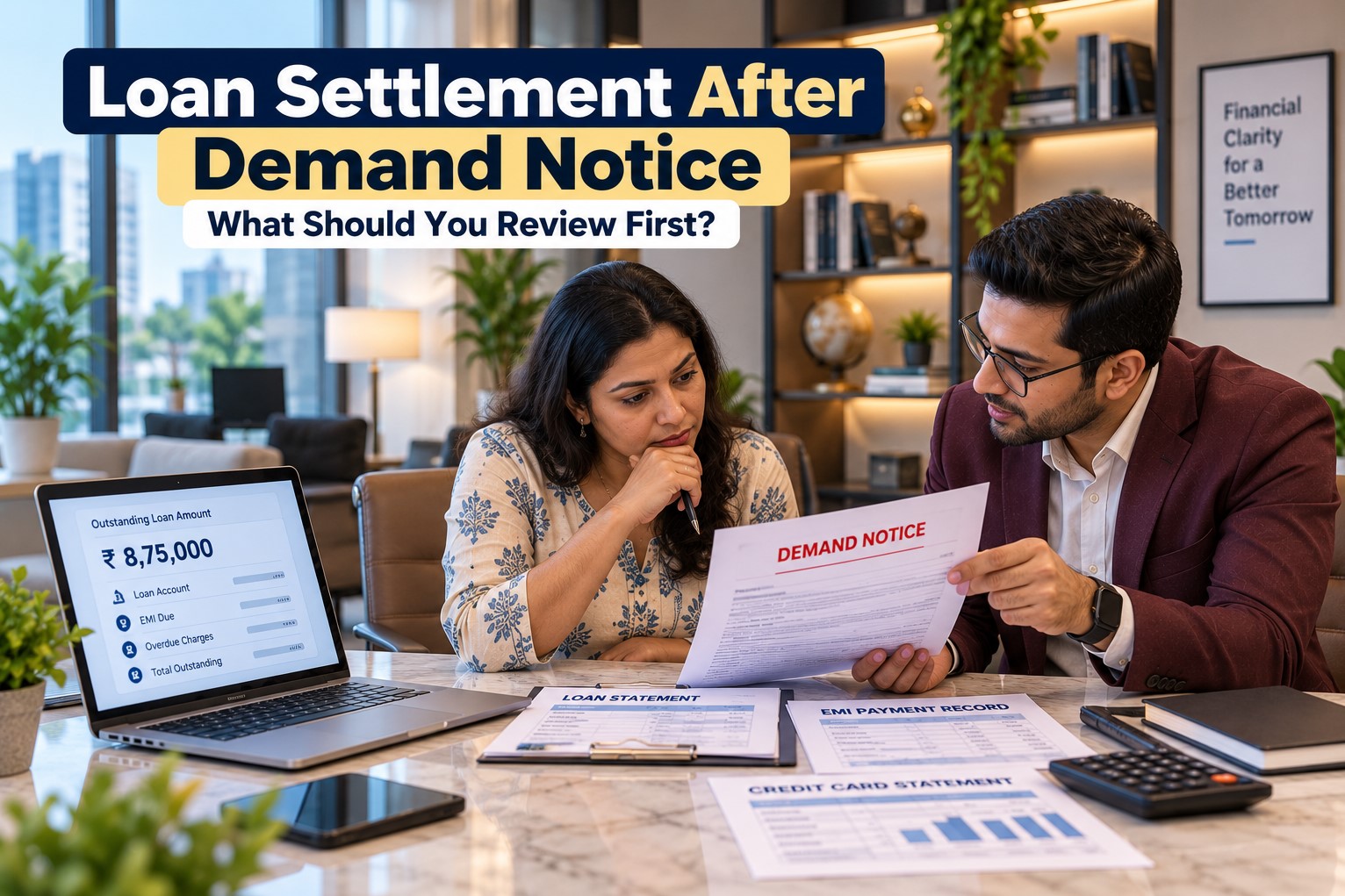 Loan Settlement After Receiving a Demand Notice