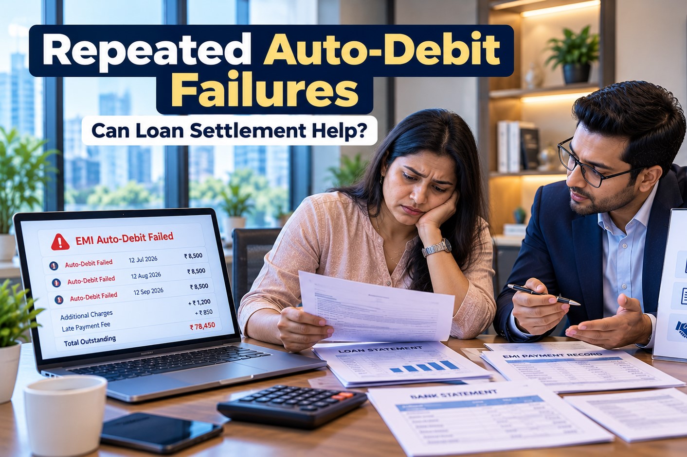 Loan Settlement After Repeated Auto-Debit Failures