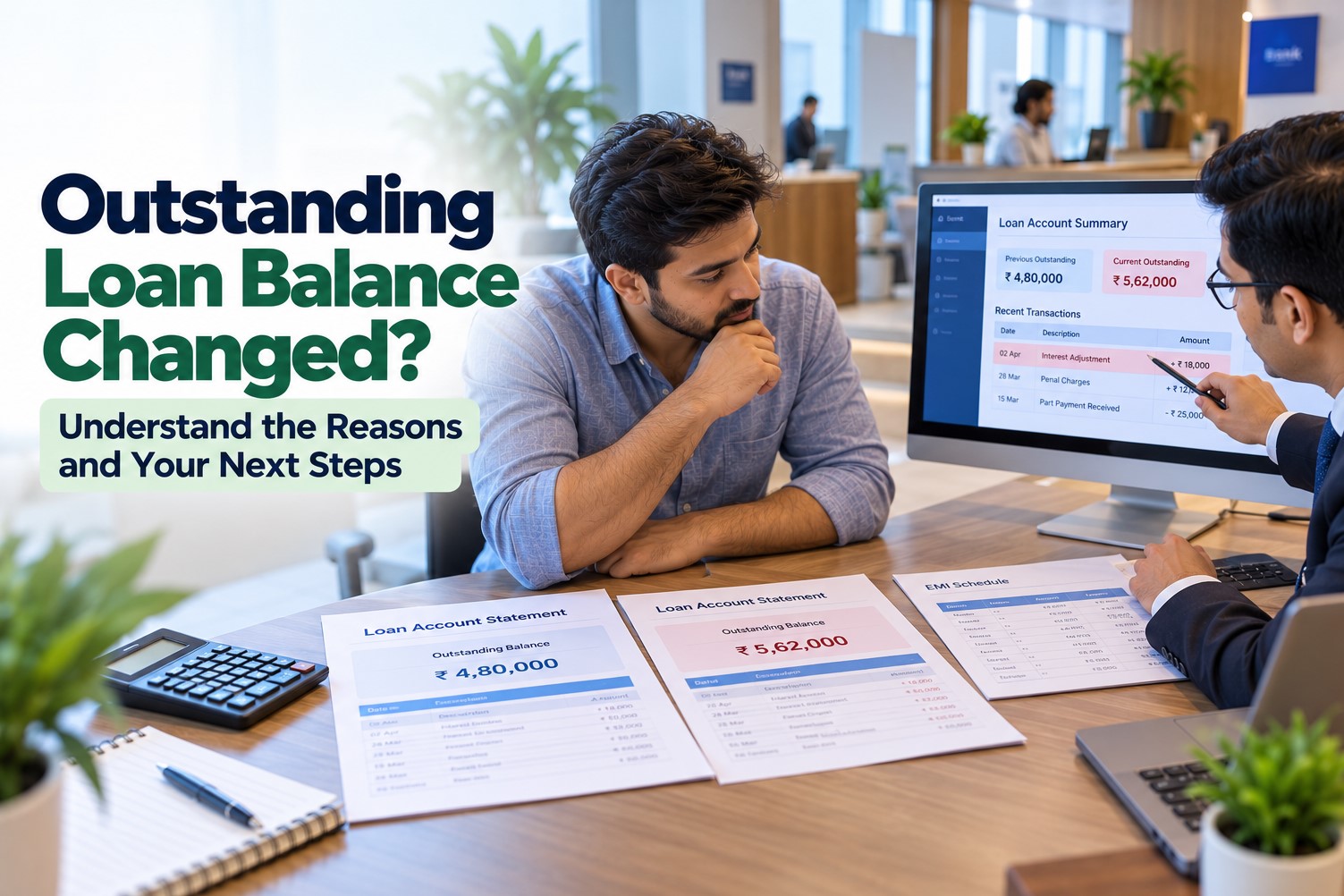Settle Loan: What Happens When a Bank Changes Your Outstanding Loan Balance?