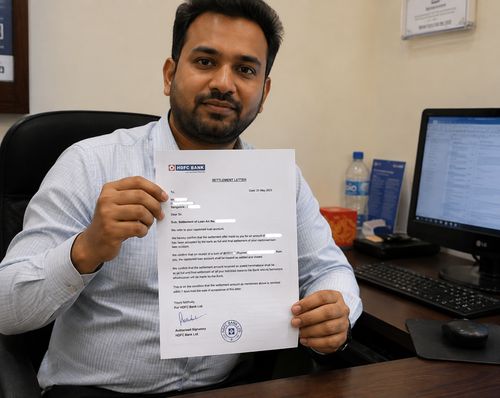 Loan Settlement Letter Format India